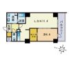 フォレストドルフ天神の間取り画像