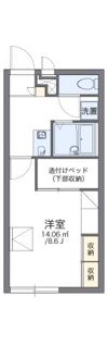 レオパレス栄Aの間取り画像