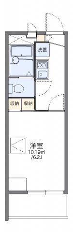 レオパレスグレイス清水の間取り画像