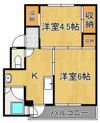 ビレッジハウス畑2号棟の間取り画像