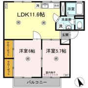 エバーグリーン A棟の間取り画像