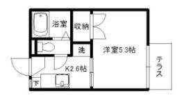むさしのハイツの間取り画像