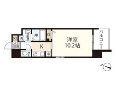 LaSante観音本町の間取り画像