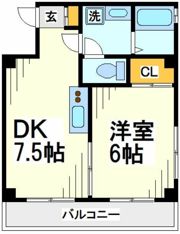 ドエル三鷹の間取り画像
