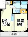 ドエル三鷹の間取り画像