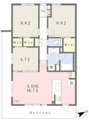 Residence d’ 東山の間取り画像