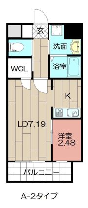 Studie KOKURA NORTHの間取り画像