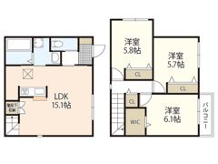 YOUR MAISON A棟の間取り画像