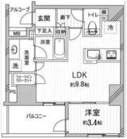 エクセレントシティ錦糸町の間取り画像