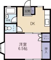コーポ松本の間取り画像