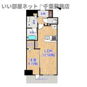 BELTS SHINJUKU レジデンスの間取り画像