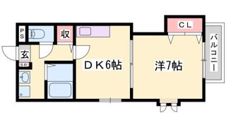 パーチェ六甲の間取り画像