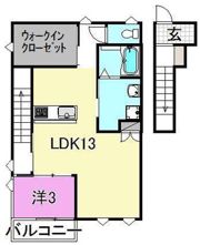 アクオス グランツの間取り画像