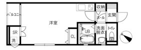 ラリュールの間取り画像