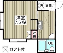 ローズアパート(R-045）の間取り画像