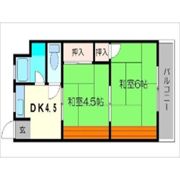 紫光マンションの間取り画像