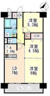 サンプラザ本山南の間取り画像