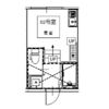 シャンブル東新宿の間取り画像