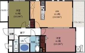 プレミアコート星ヶ丘の間取り画像