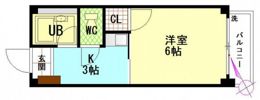ビレッジ中央の間取り画像
