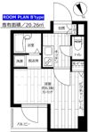 ステージグランデ文京小石川の間取り画像