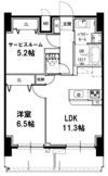 メゾンドアーク南大井の間取り画像