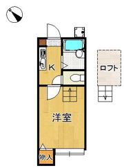 パンシオン森下 B棟の間取り画像