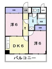 ガーデンヒルズ白糸の間取り画像
