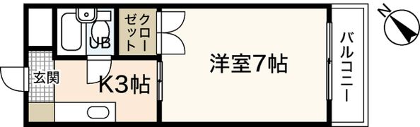 メゾン緑井の間取り画像