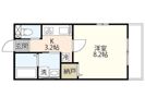 グランツハイム宇品の間取り画像