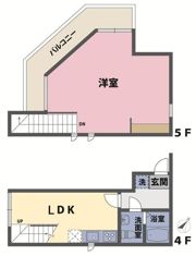 プラティーク東麻布の間取り画像