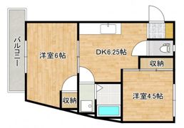 アップルビルの間取り画像