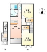 NANALA 壱番館の間取り画像