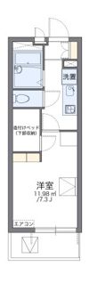 レオパレスEleganceの間取り画像