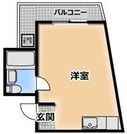 パティオ千里山の間取り画像