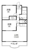 ロイヤルシティ高丘の間取り画像