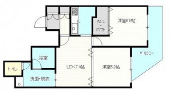 エクセリア舟入本町の間取り画像