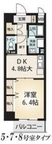 エスタシオン御器所の間取り画像