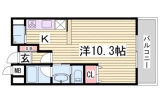 アーバネックス神戸駅前の間取り画像