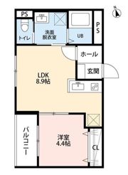 リーブルファイン吉祥寺の間取り画像