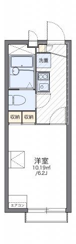 レオパレス広貴Eの間取り画像