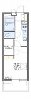レオパレスシュピッツェの間取り画像