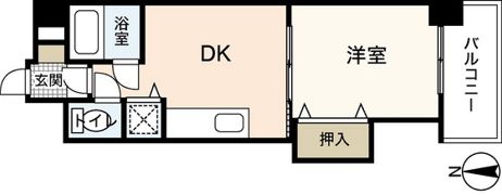 ミッションデルタの間取り画像