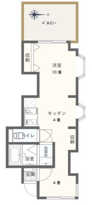 キャッスル豊島園の間取り画像