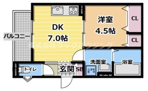 クリエオーレ今市の間取り画像