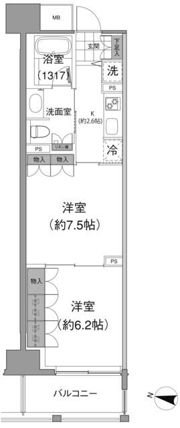 アビティ目黒の間取り画像