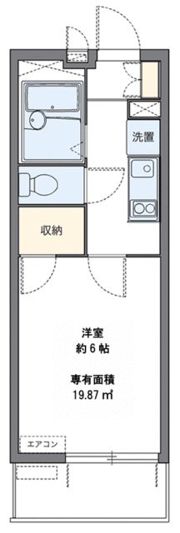 ワコウサンハイツC棟の間取り画像