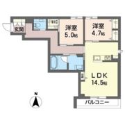 アルビオン コートの間取り画像