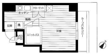 フェニックス国分寺弐番館の間取り画像