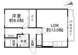 エード白川の間取り画像
